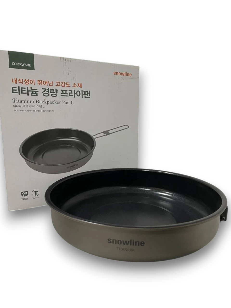 Титановая сковорода для походов Snow Line Backpacker Pan L 22см