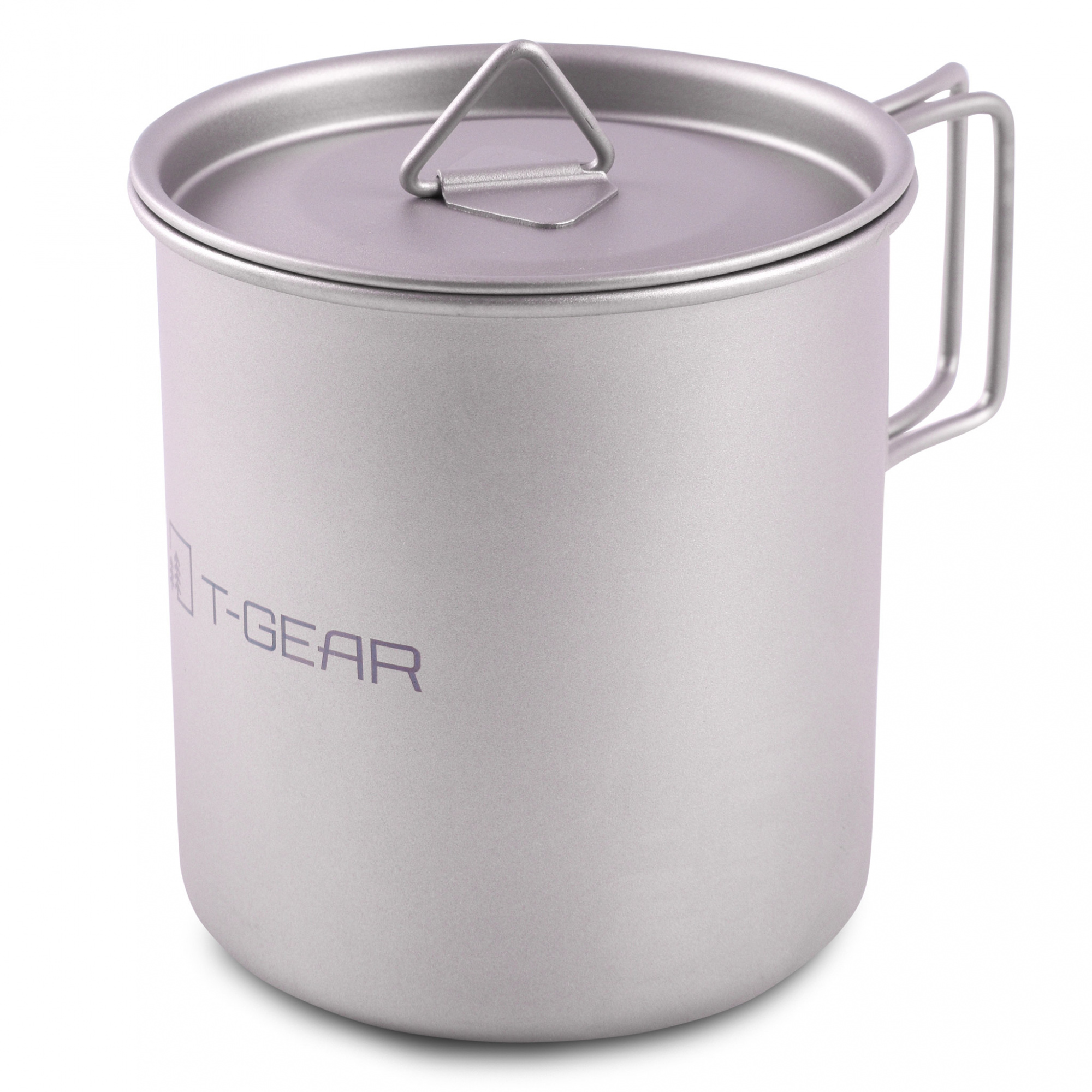 Титановая кружкa с крышкой T-Gear Titanium Mug With Lid 400