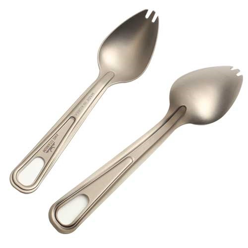 Титановая ложка-вилка AMG TITANIUM ForkSpoon