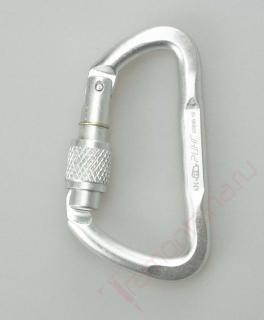Карабин RING трапеция 22 KN с ребрами жесткости Карабин RING трапеция 22 KN с ребрами жесткости