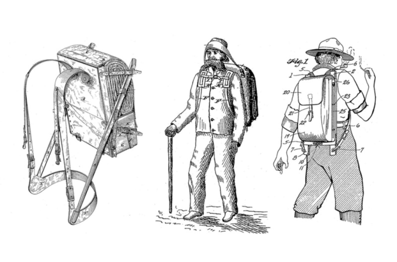 История туристического рюкзака