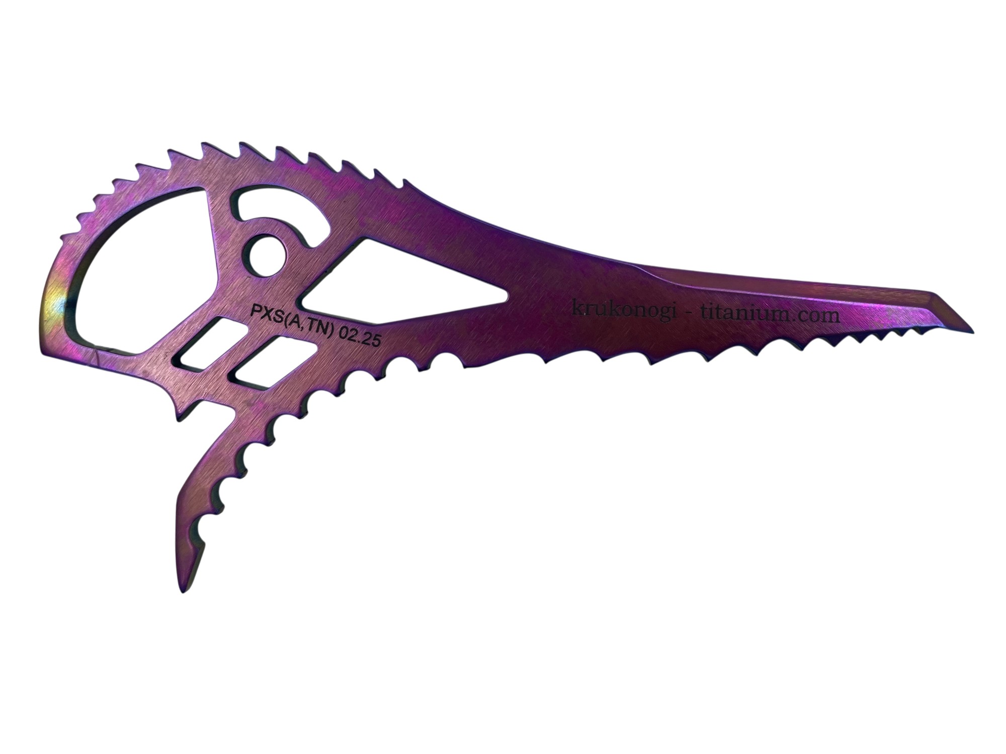 Сменный клюв KRUKONOGI.Com для Cassin X-Dream - Armor steel (ледовый). Stas Beskin Edition