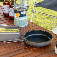 Титановая сковорода для походов Snow Line Backpacker Pan L 22см