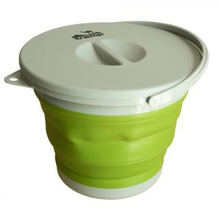 Ведро складное силиконовое TRAMP 5л с крышкой