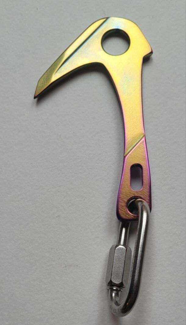 Якорный крюк KRUKONOGI.Com боковой шлифованный под рапид (Armor Steel)