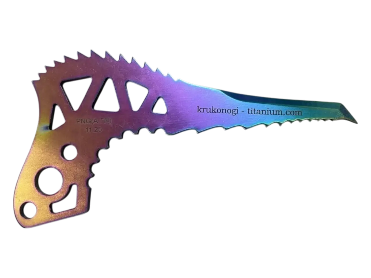 KRUKONOGI.Com клюв сменный для Petzl Nomic I, II / Quark II / Ergo II - "Giraffe" - Armor steel