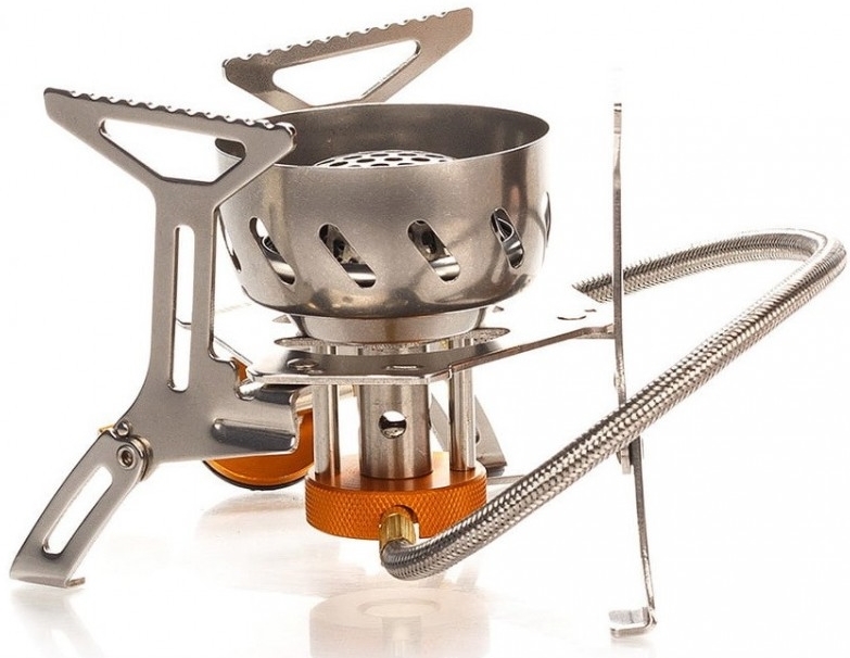 Туристическая горелка TRAMP складная со шлангом TRG-047