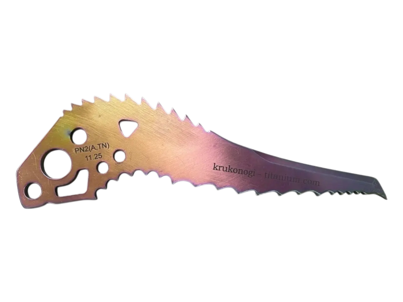 KRUKONOGI.Com клюв сменный для Petzl Nomic I, II / Quark II / Ergo II - Armor steel (aggressive)