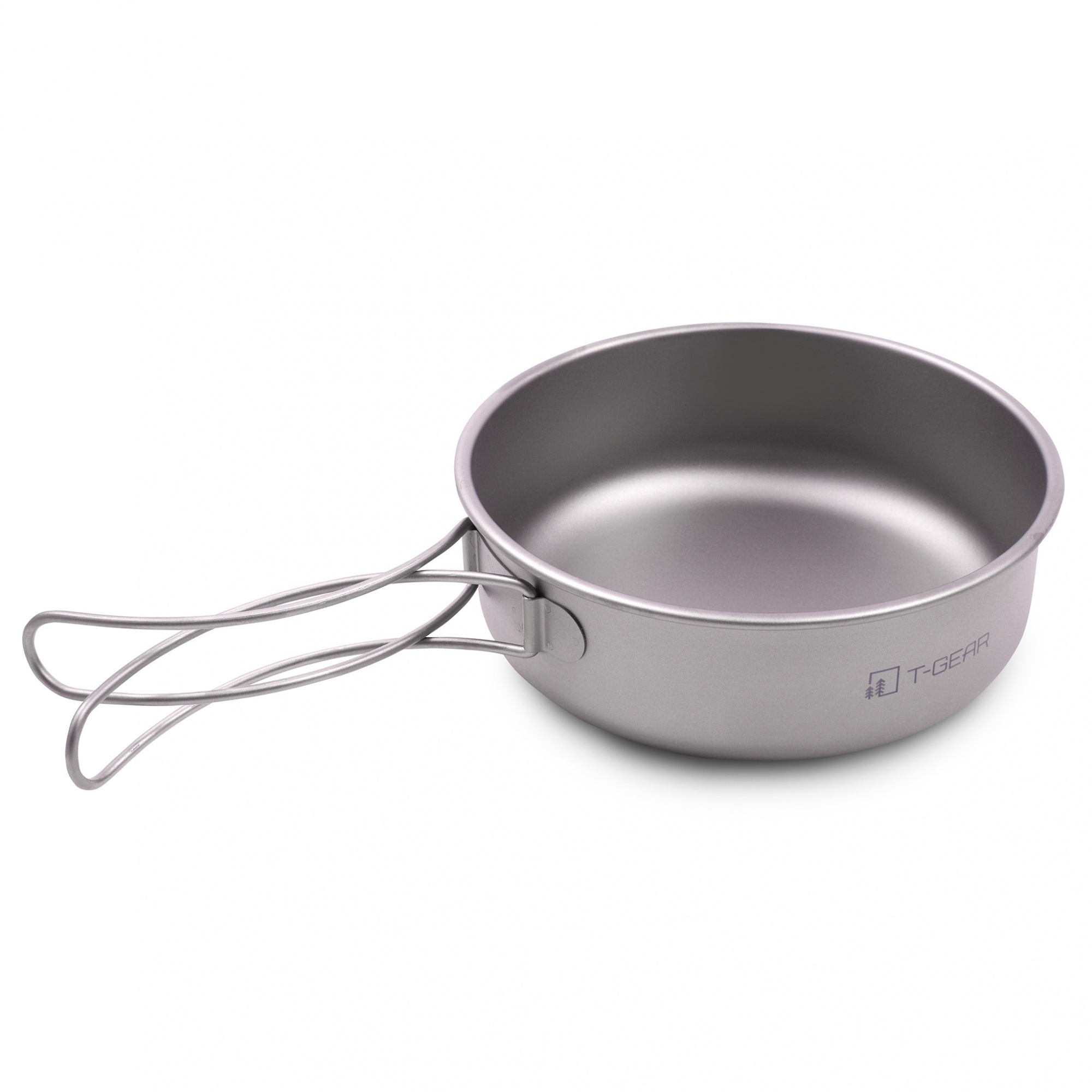 Титановая миска с ручками T-Gear Titanium Bowl 650