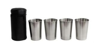 Набор стаканов "Дружба" в чехле (4 шт.), 170 мл