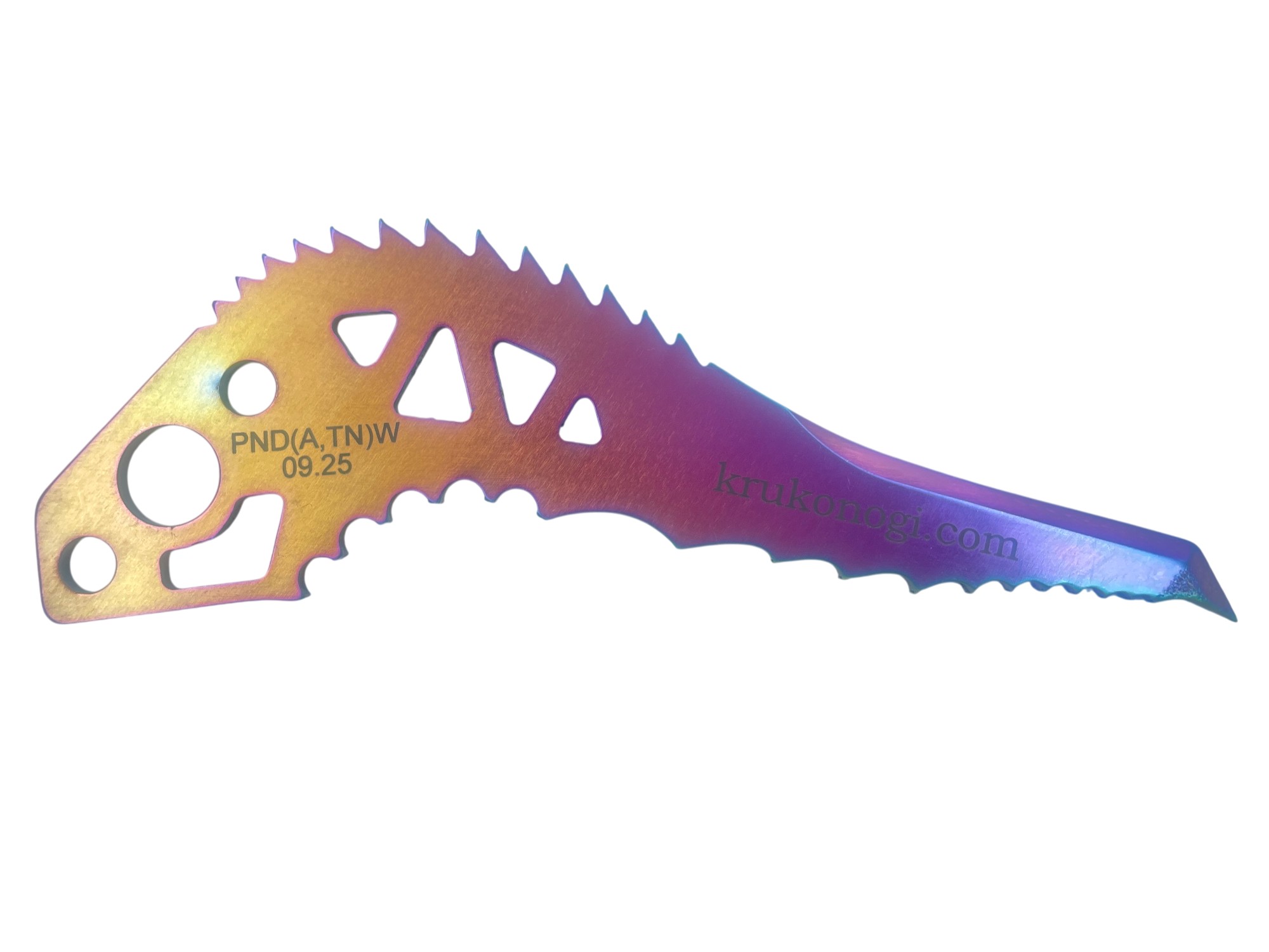 Сменный клюв KRUKONOGI.Com для инструмента Petzl Nomic I, II / Quark II / Ergo II - Armor steel (aggressive, rock)