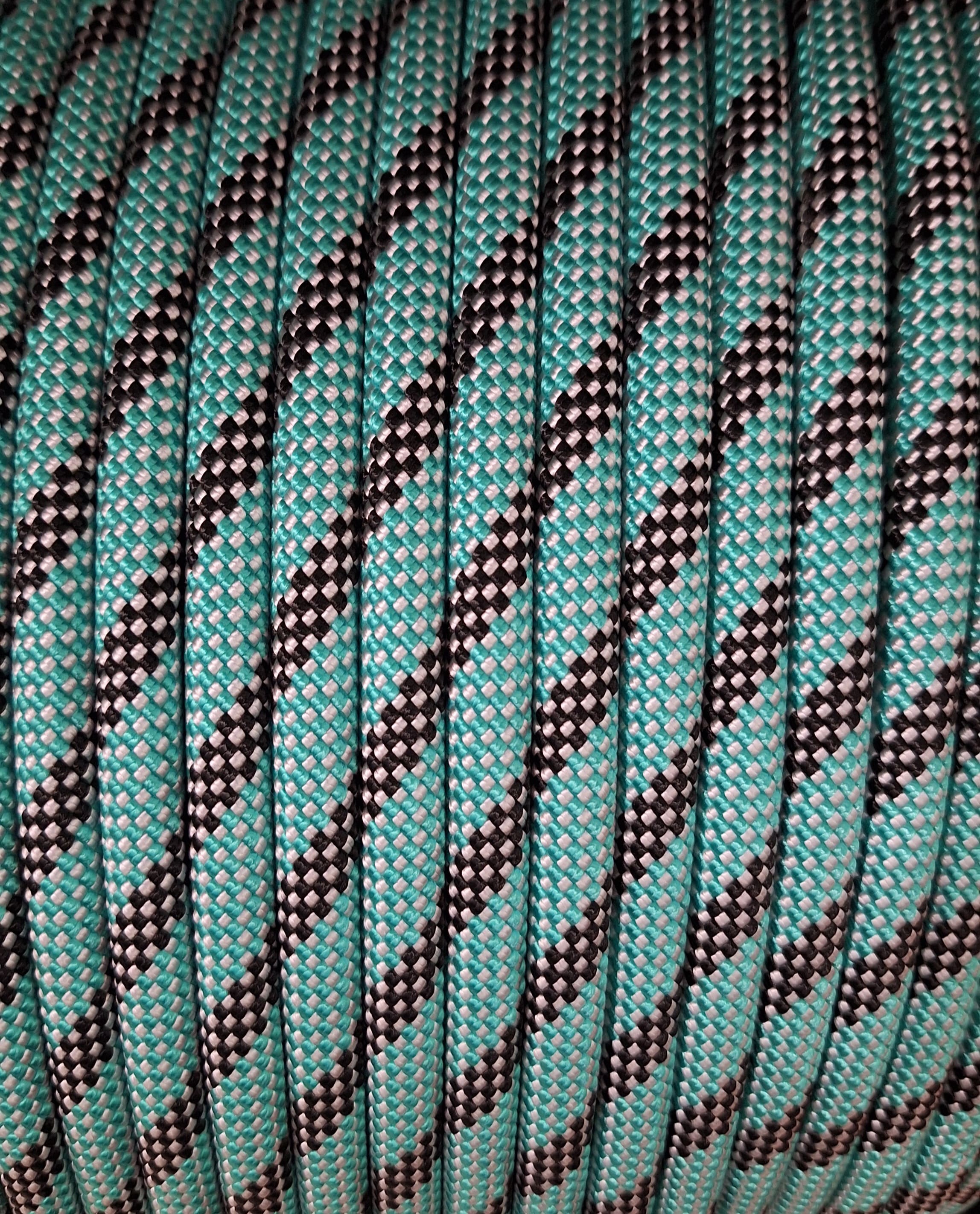 Статическая веревка Шнур 11 мм цветная термоусаженная