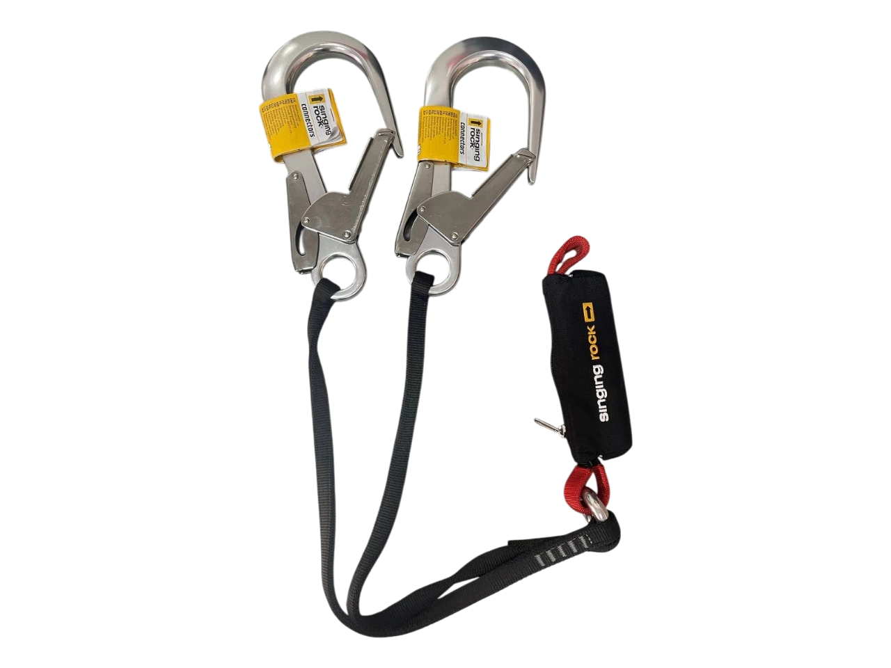 Амортизатор рывка с усами и карабинами Singing Rock REACTOR 3  Y, 85 см