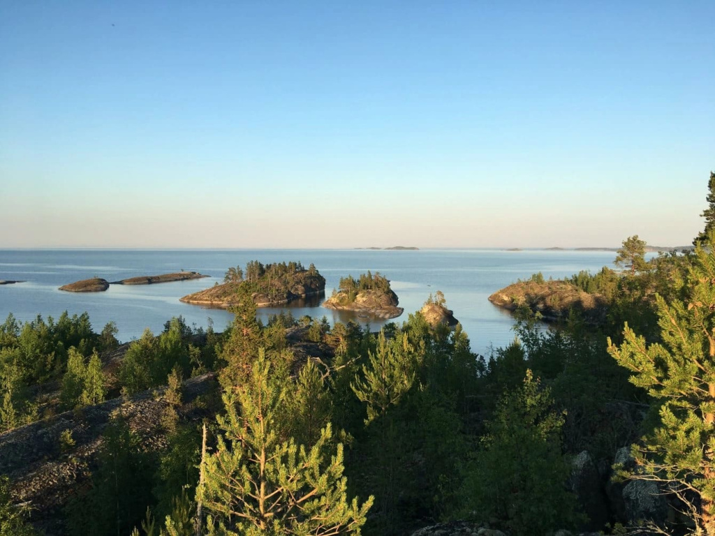 Путешествие на каяке по Ладожским шхерам