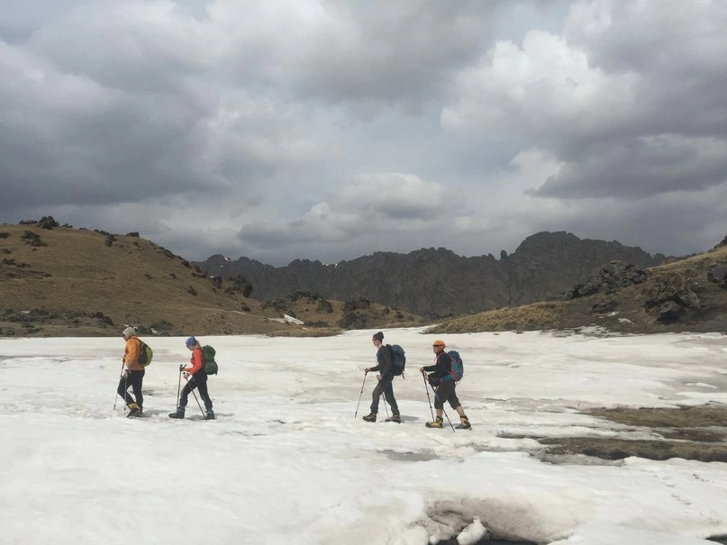 Подъем к Грибам