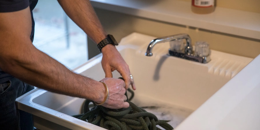 Уход за скалолазной веревкой