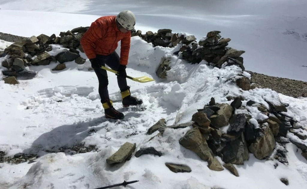 Отрезок от Одинокой скалы до Казбекского плато