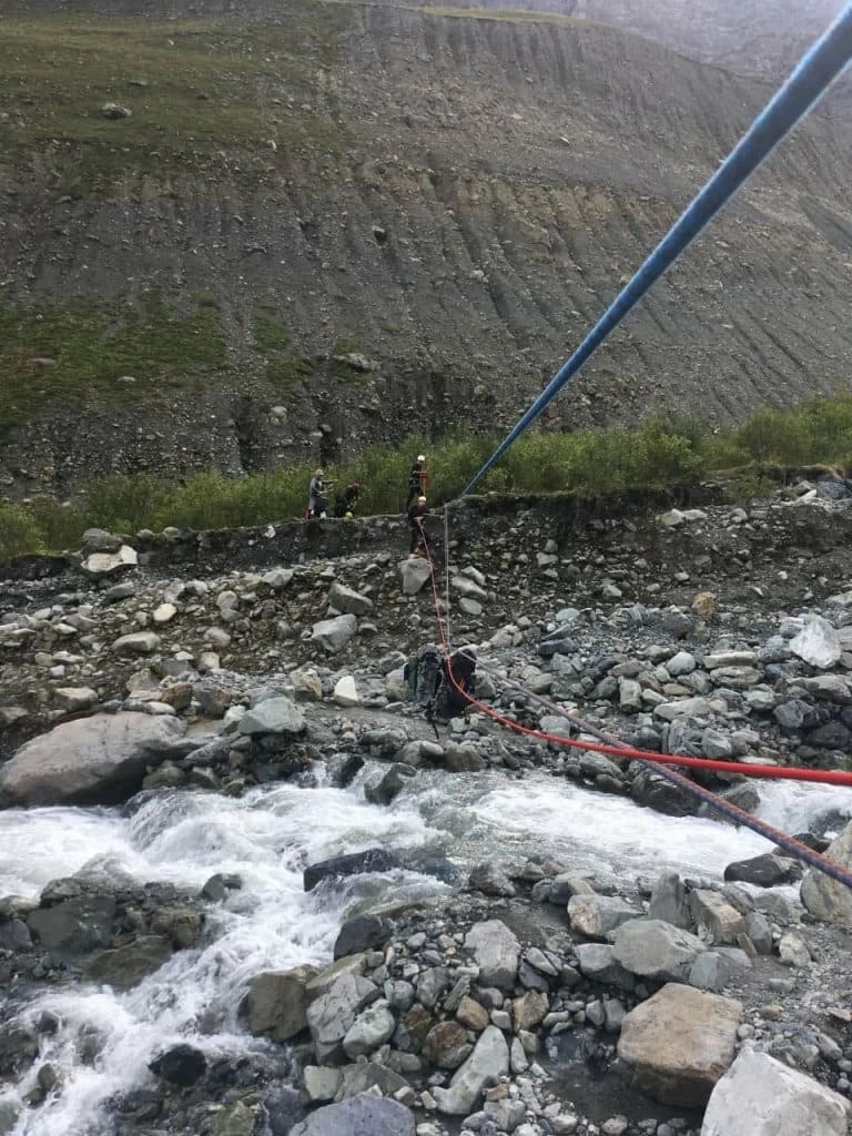 Веревочная переправа