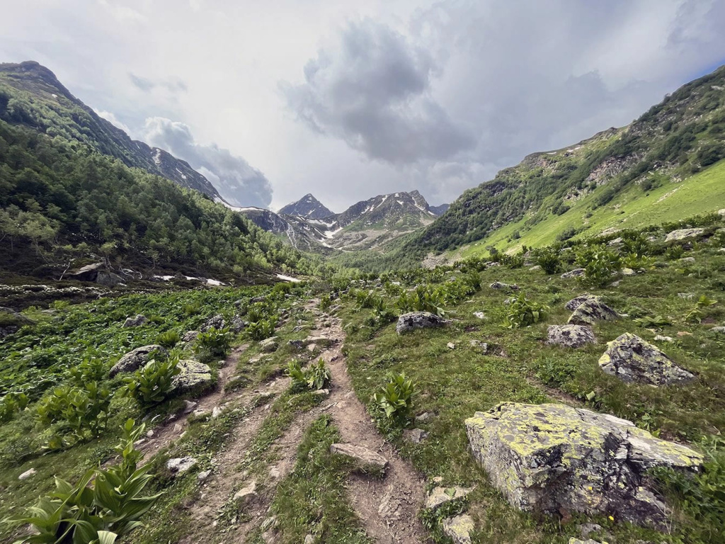 Маршрут к озерам