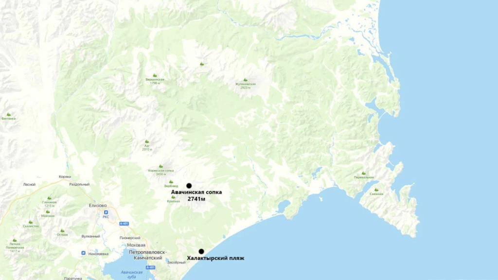 Мутновский вулкан маршрут