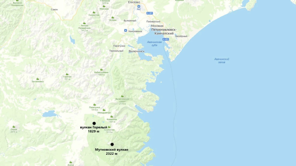 Мутновский вулкан маршрут