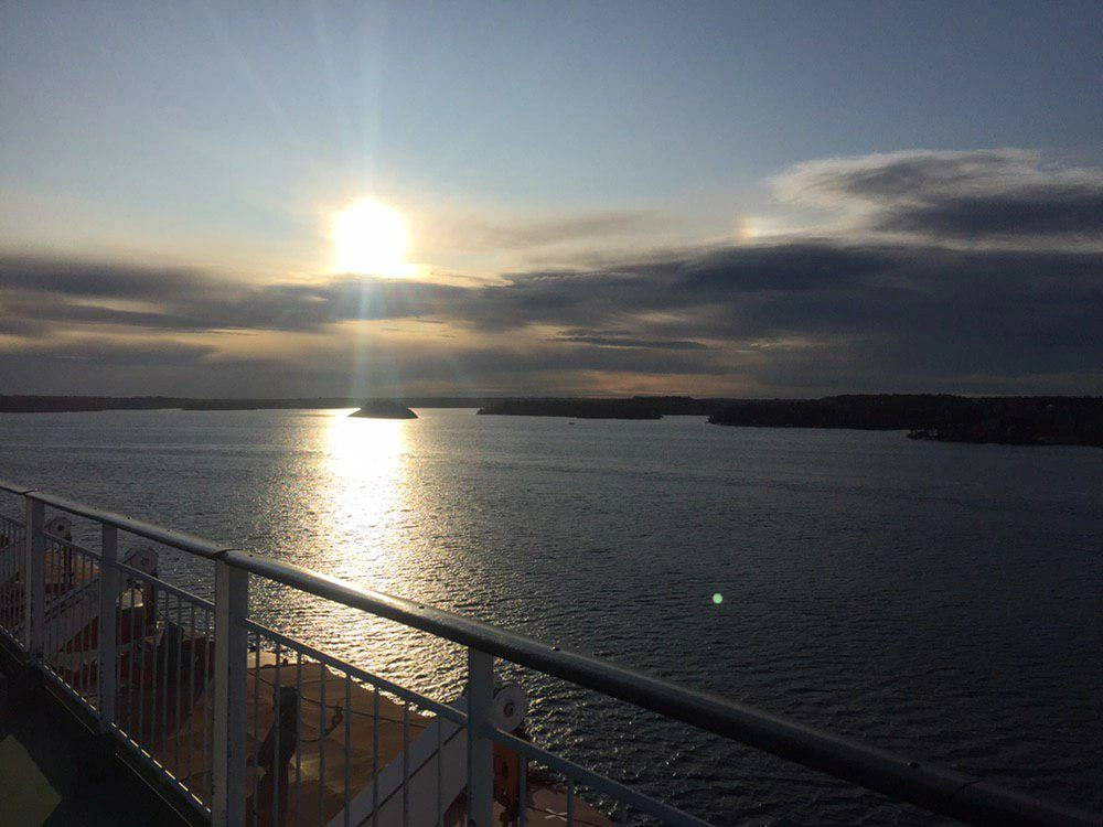 Вид с палубы