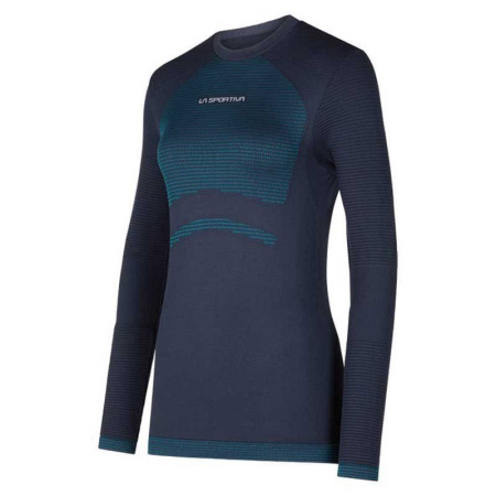 La Sportiva футболка SYNTH Light Longsleeve жен. (L, storm blue/lagoon)