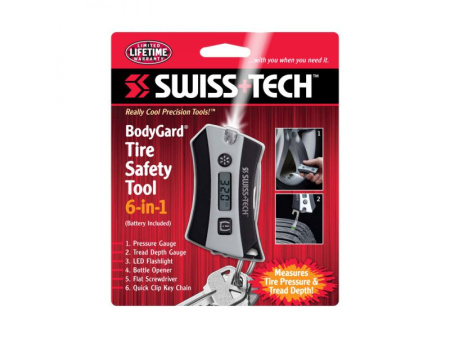 Автомобильный мультиинструмент SwissTech BodyGard Tire Safety