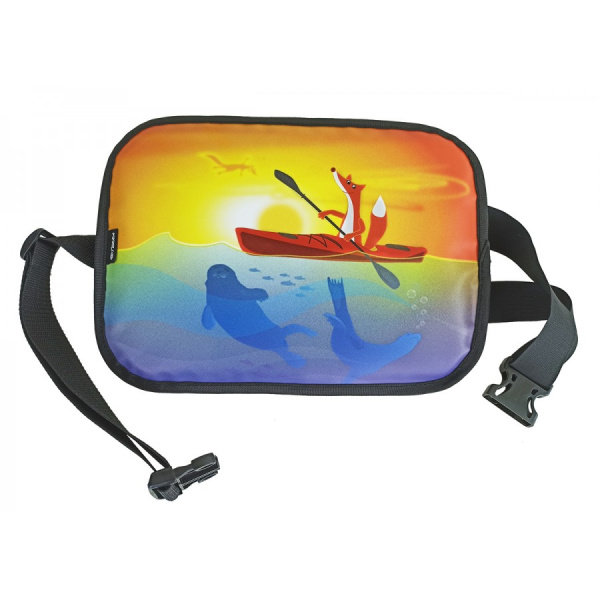 Сидушка окантованная TERRA с принтом 