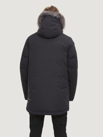 Мужская пуховая куртка LAPLANGER Торнадо (опушка чернобурка)