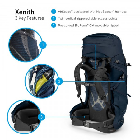 Рюкзак Osprey Xenith 88