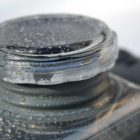 Чехол герметичный AQUAPAC Mini Camera Case with Hard Lens (Cool Grey)