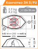 Палатка NORMAL Камчатка 3N Si/PU