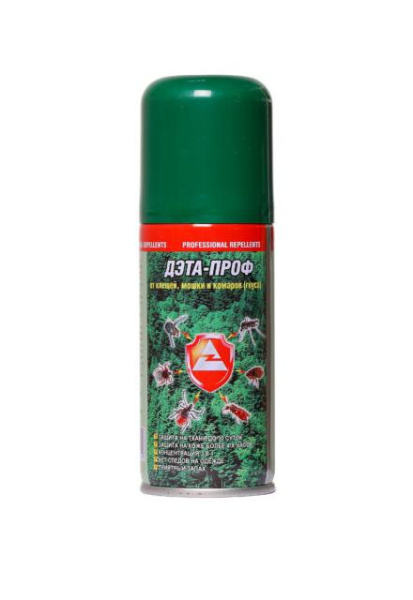 Репеллент Дэта-Проф (3 в 1), Тюменские Аэрозоли,  140 мл