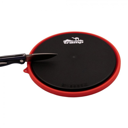 Тарелка силиконовая с пластиковым дном Tramp 1070 мл