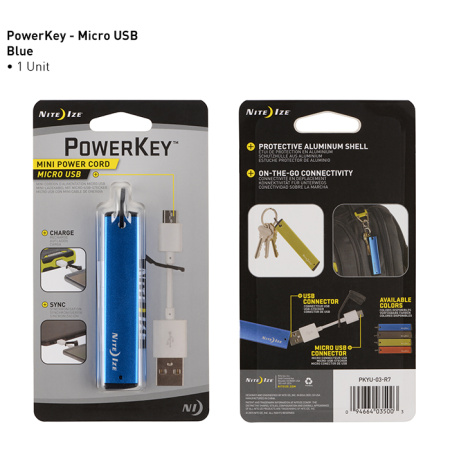USB-переходник PowerKey™ Mini Power Cord Micro USB