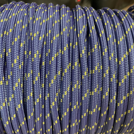 CAMP репшнур 5 мм  (blue/fluo yellow)
