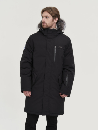 Мужская пуховая куртка LAPLANGER Хаски (опушка енот)