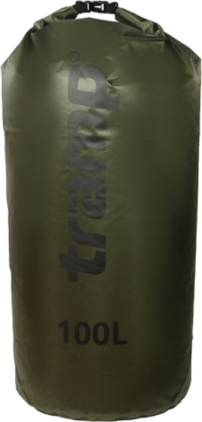 TRAMP гермомешок ПВХ Diamond RipStop 100 л  (оливковый)