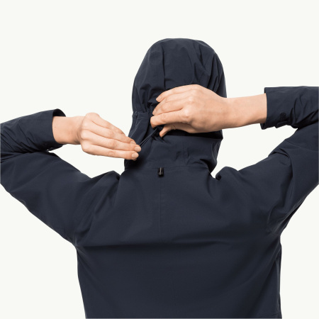 Плащ мембранный JACK WOLFSKIN PACK & GO 2L COAT Плащ мембранный JACK WOLFSKIN PACK & GO 2L COAT