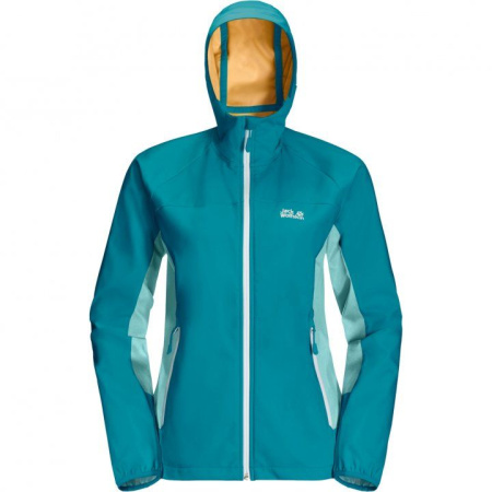 JACK WOLFSKIN куртка EAGLE PEAK II SOFTSHELL жен. (S, dark cyan, 1221)