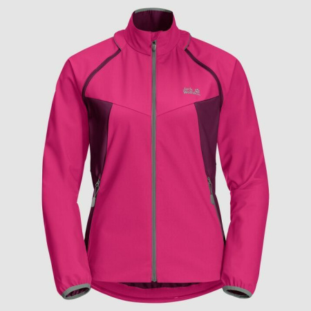 JACK WOLFSKIN куртка TANDEM SOFTSHELL жен. (S, pink anemone, 2252)