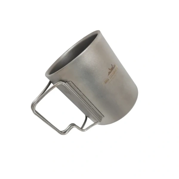 Титановая термокружка AMG TITANIUM Double 340 мл