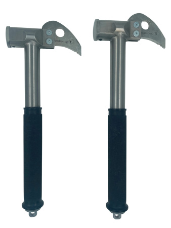 Молоток скальный KRUKONOGI.COM титановый безынерционный, длинный