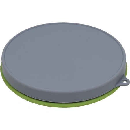 Миска силиконовая TRACK с крышкой оливковая 1000 мл