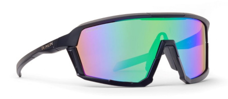 Очки DEMON GRAVEL, matt black/green
