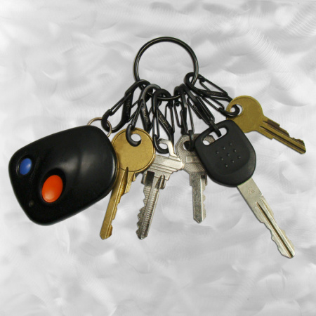Брелок для ключей KeyRing Steel