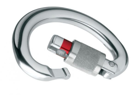 Полукруглый карабин PETZL OMNI SCREW-LOCK