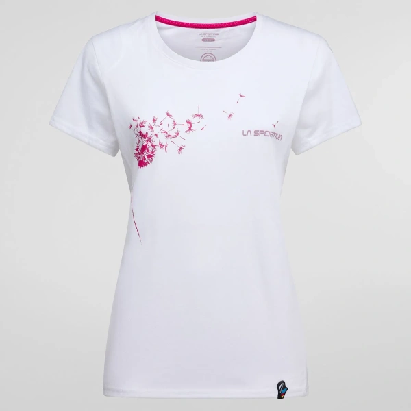 La Sportiva футболка Windy жен. (XS, white/rose)