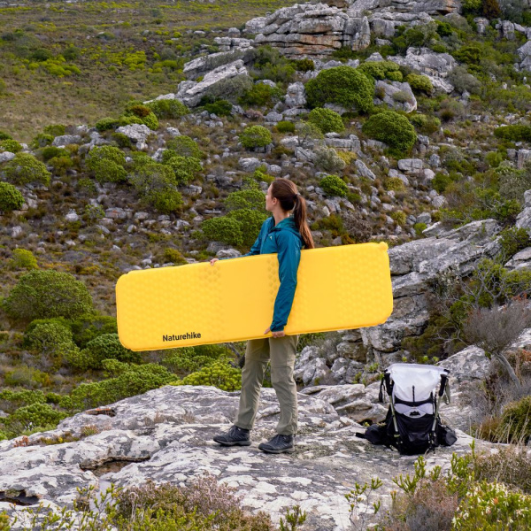 Коврик cамонадувающийся Naturehike Yugu R 3.6 Ultralight Square 196 x 65 x 3.5 см
